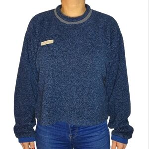 Columbia Unisex Large Pullover Sweater Blue Long Sleeve Crew Neck